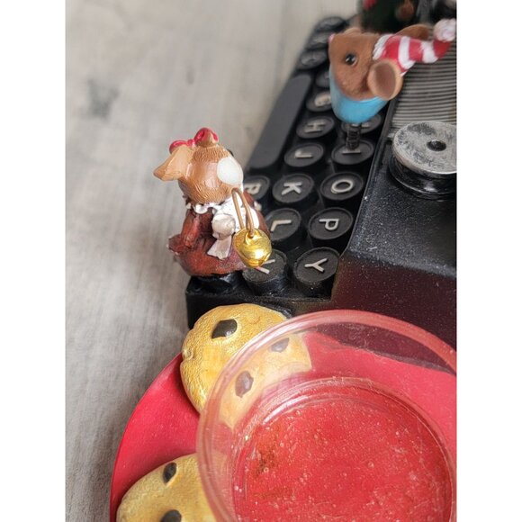 Yankee Candle Mouse AS IS typewriter Xmas tea light - Picture 14 of 14